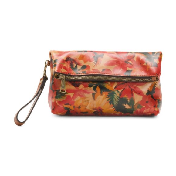 Patricia Nash Handbags - PATRICIA NASH Leather Valerie Fold Over Wristlet - Spring Multi - NIP (SEALED)